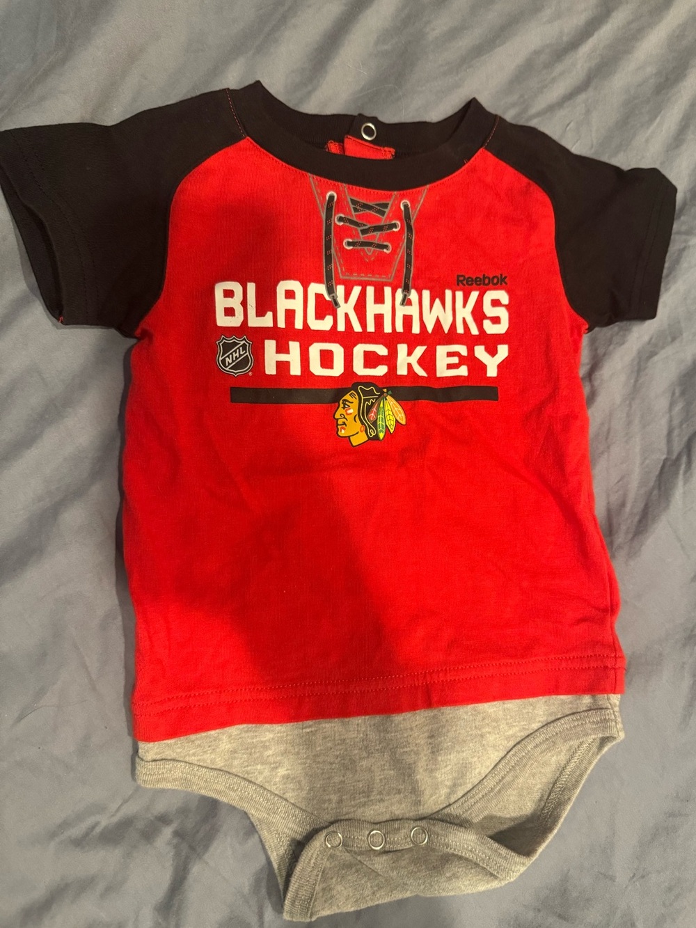 Reebok Chicago Blackhawks toddler infant baby jersey 24 months